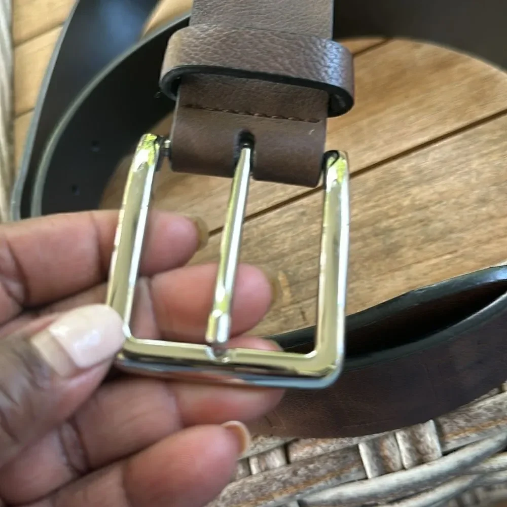 Tommy Hilfiger Faux Leather Men’s Belt XL 42-44